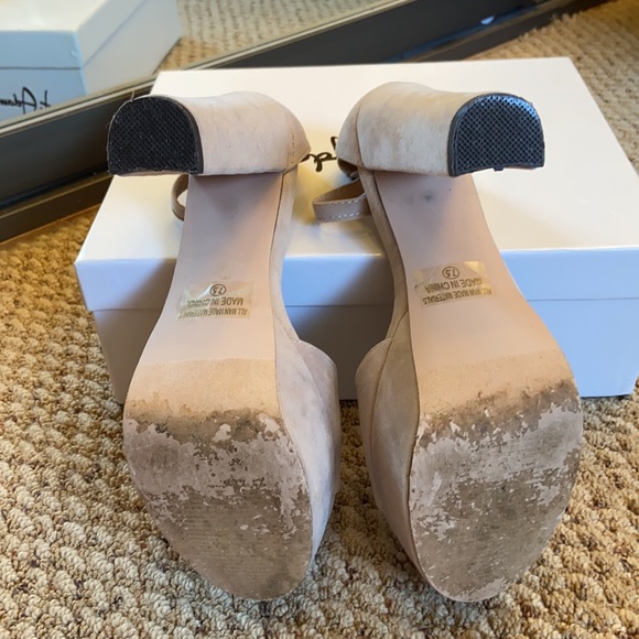 J Adams Suede Platform Heels - 7.5 - Picture 9 of 9